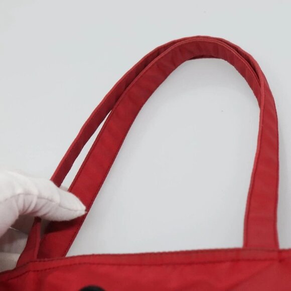 PRADA Tote Bag Nylon Red Auth ep8067 - Picture 9 of 16